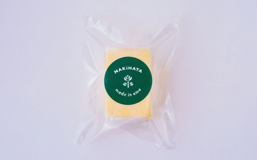 まきはた牛乳工房 バター(150g) 【乳製品 バター 発酵バター 自家製 自家製乳酸菌 海士町】