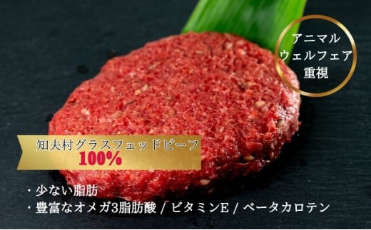 【100％グラスフェッドビーフ】知夫里の塩と燻製胡椒で味わう、グラスフェッドビーフのハンバーグ10個 冷凍 牛肉 人気 はんばーぐ ハンバーグステーキ 個包装
