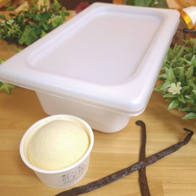 アイス職人の作るこだわり バニラ アイスクリーム 業務用 2リットル入り【配送不可地域：離島】【1577226】