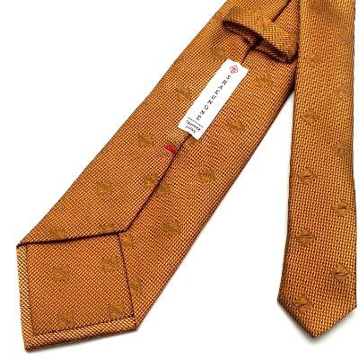 SHAKUNONE　ベーシックロゴネクタイ　金茶色【1254630】