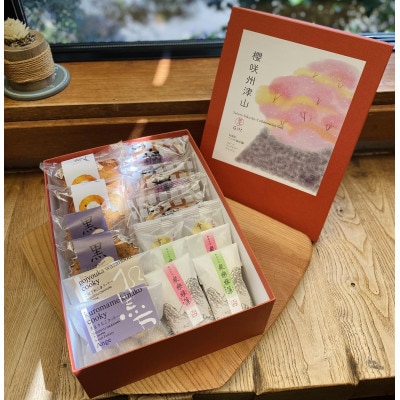 櫻咲州津山(和菓子&洋菓子セット7製品入り)【配送不可地域：離島】【1395801】