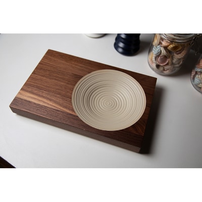 晴れの日のパスタ皿【ウォルナット/ヘンプベージュ】【1234509】