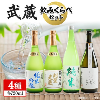 武蔵飲みくらべセット　720ml×4本【1416580】