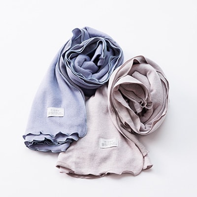 着る岩盤浴BSファイン　伸びやかショール【86×150cm/ピンク】【1415329】