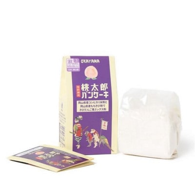岡山県産コシヒカリ米粉ともちきび粉の桃太郎パンケーキミックス20個セット【1481780】