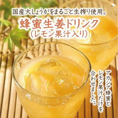 蜂蜜生姜ドリンク(レモン果汁入り)(26040)【1699275】