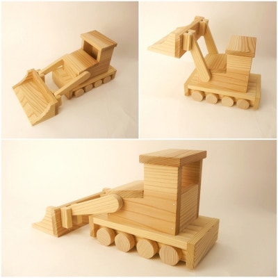 組み立てキット　ブルドーザー【1345539】