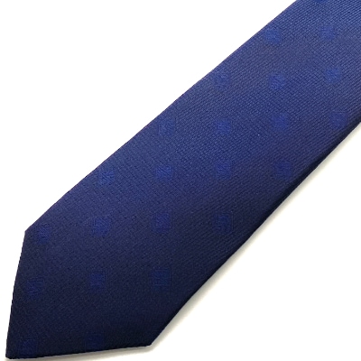 SHAKUNONE　ベーシックロゴネクタイ　深紺色【1250595】