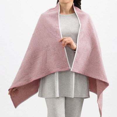 ハニカムブランケット F レッド【1647821】