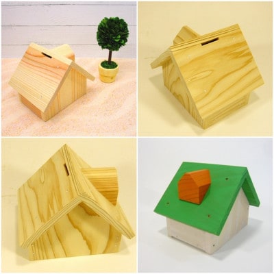 マイホーム貯金箱　組立キット【1542721】