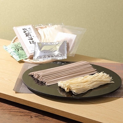 津山らーめん & 作州武蔵そばのセット【1100415】