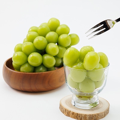 【2025年お届け】岡山県産 シャインマスカット  約1.2kg(2房)【配送不可地域：離島】【1332985】