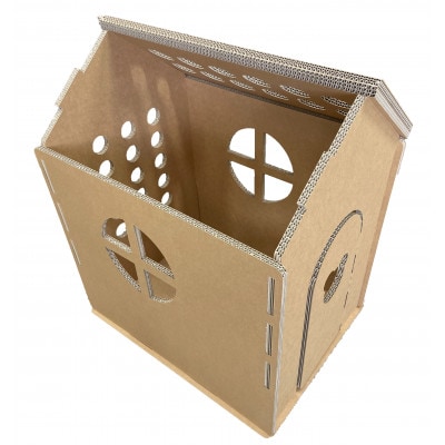 3層強化ダンボールハウス 【大】【1437518】