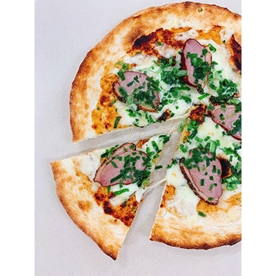 【世界選手権出場】ホルモンうどんソースピッツアと厳選ピッツア3種類　本格ピッツア 4枚セット 【配送不可地域：離島】【1084151】