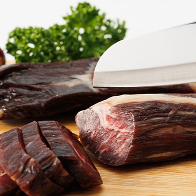 【岡山県産黒毛和牛】干し肉　600g(200g×3パック)【配送不可地域：離島】【1419947】