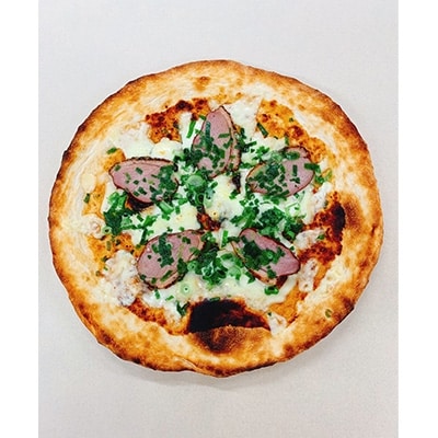 【世界選手権出場】ホルモンうどんソースピッツアと厳選ピッツア3種類　本格ピッツア 4枚セット 【配送不可地域：離島】【1084151】