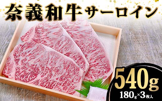 奈義和牛サーロイン180g×3枚入り 牛肉 和牛 奈義和牛 なぎビーフ サーロイン ステーキ 食品 TY0-0873