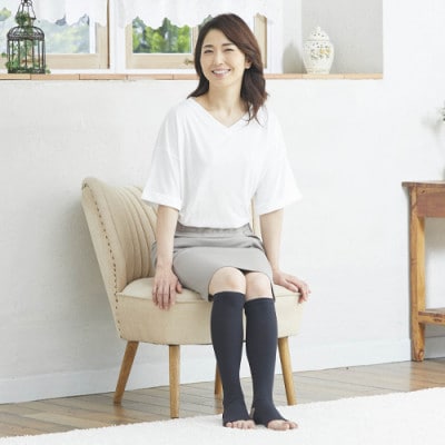 着る岩盤浴BSファイン　足首付きレッグウォーマー【Fサイズ/ピンク】【1311880】