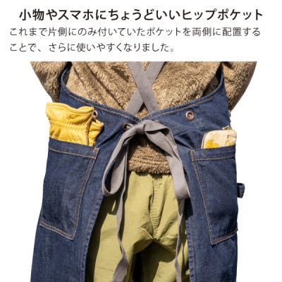 coconut groove デニムエプロン2.0 10oz【1649264】