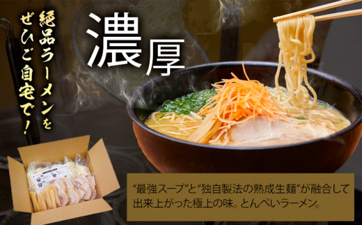 とんぺいの生ラーメン 5食入り スープ・チャーシュー・メンマ付 とんぺい《30日以内に出荷予定(土日祝除く)》岡山県 笠岡市 ラーメン 生ラーメン 生麺 スープ チャーシュー メンマ 鶏ガラ白湯スープ 鶏ガラスープ【配送不可地域あり】