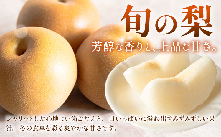 晴れの国頒布会 冬 おためし 無洗米 5kg 梨 1.8kg《ページ内記載の時期に発送》岡山県 笠岡市 フルーツ 旬 果物 ナシ コメ お取り寄せ