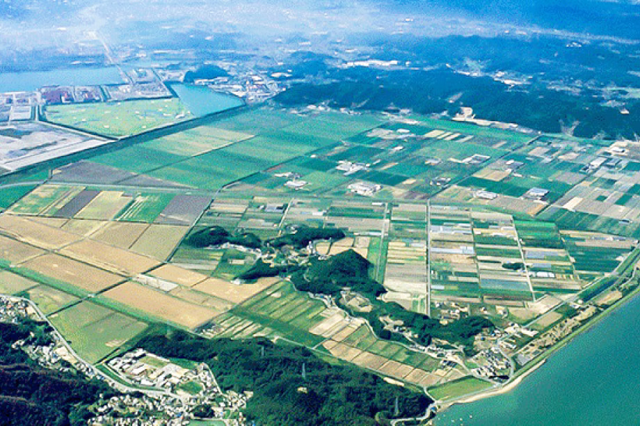 笠岡湾干拓地に関する事業