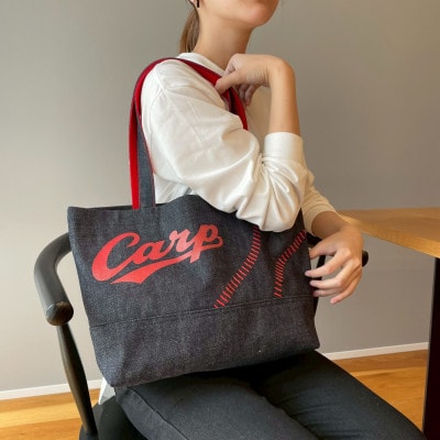 【広島東洋カープ承認グッズ】井原デニムミニトートバッグ (ふるさと納税お礼の品 限定)【1747071】