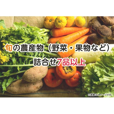 旬の農産物(野菜・果物など)詰合せ【7品以上】【配送不可地域：離島】【1419890】