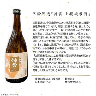 【びんご圏域連携】備後の日本酒『純米酒』飲み比べセット【1569934】