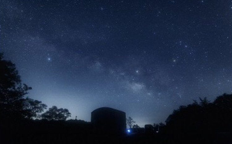 望ヶ丘キャンプ（ジンギスカン付）&天体望遠鏡工作&星空探訪（1サイト・1名利用）