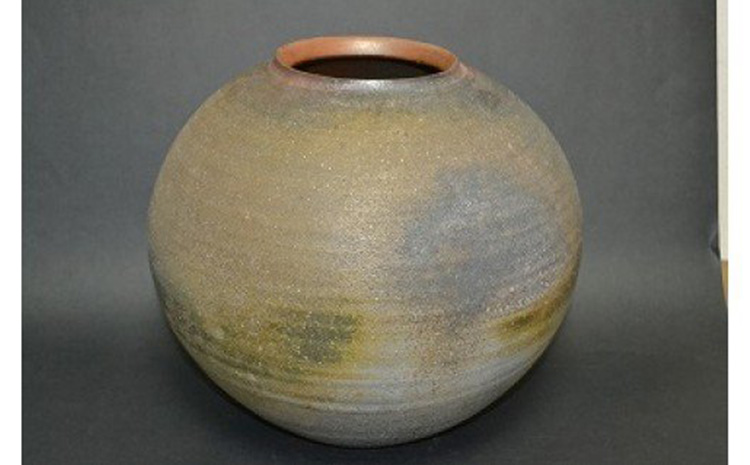 夢幻庵工房　備前焼　大壷