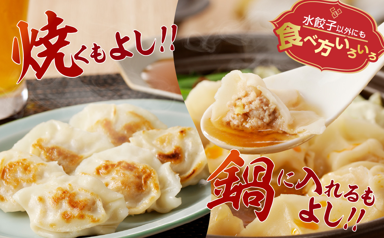 餃子 水餃子 定期便 5回発送（うち香味2回） ミシュラン 山東水餃大王 定期便（5回発送B）香味入り