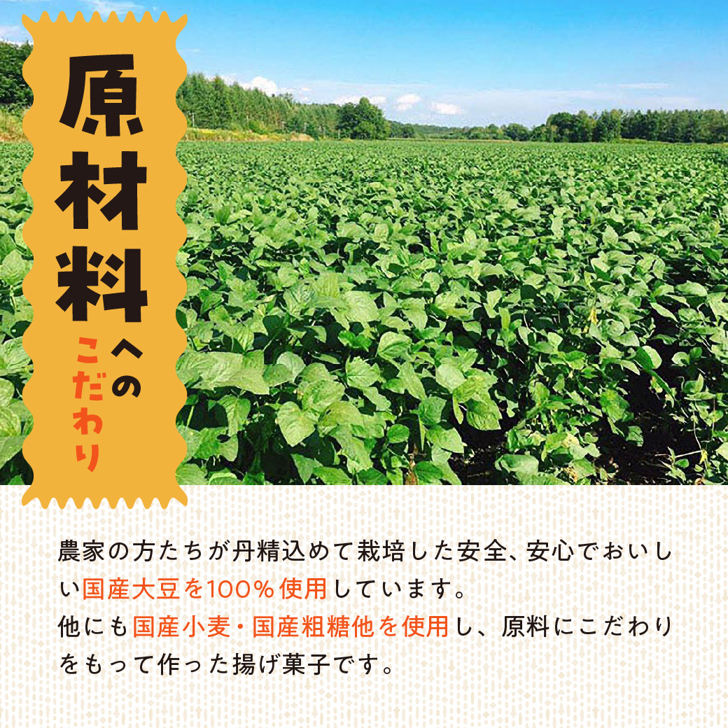 おからのお菓子140g×8袋　国産　大豆　揚げ菓子