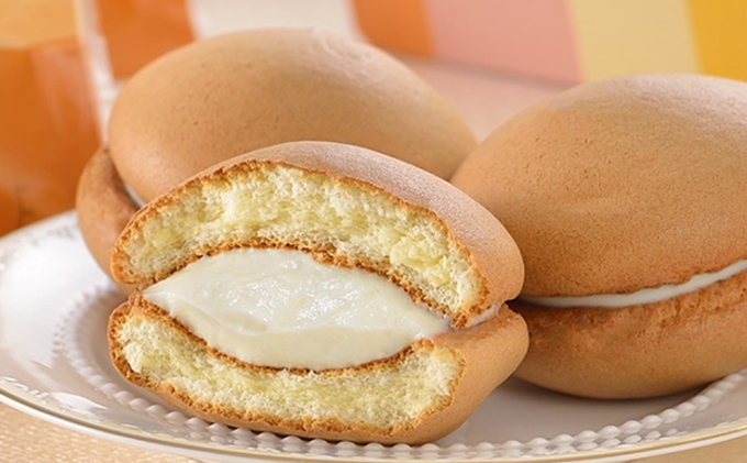 敷島堂 ふわりーぬ(バニラクリーム) 10個入 お菓子 洋菓子 生菓子 スフレ 個包装 おやつ お茶請け 土産 ティータイム 