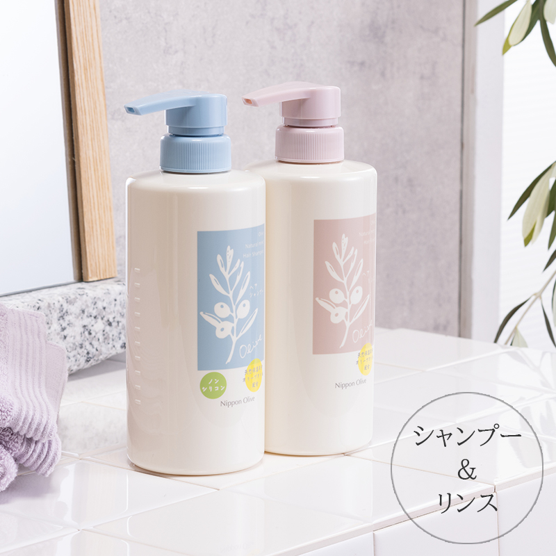 お子様のフケなどに 天然保湿成分 オリーブ油 配合 シャンプー リンス セット　 雑貨 日用品 美容 カユミ