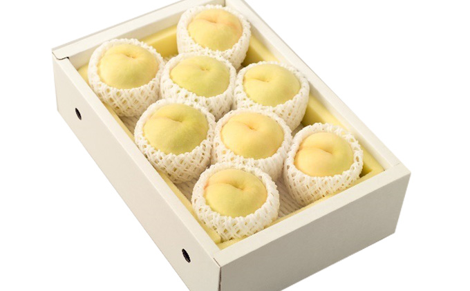 桃 2026年 先行予約 岡山 白桃 8〜10玉 合計2.0kg以上 もも モモ 岡山県産 国産 フルーツ 果物 ギフト 環山堂  直射日光 有袋栽培 皮が薄い 上品 甘み 香り 豊か とろける 果汁 贈り物 