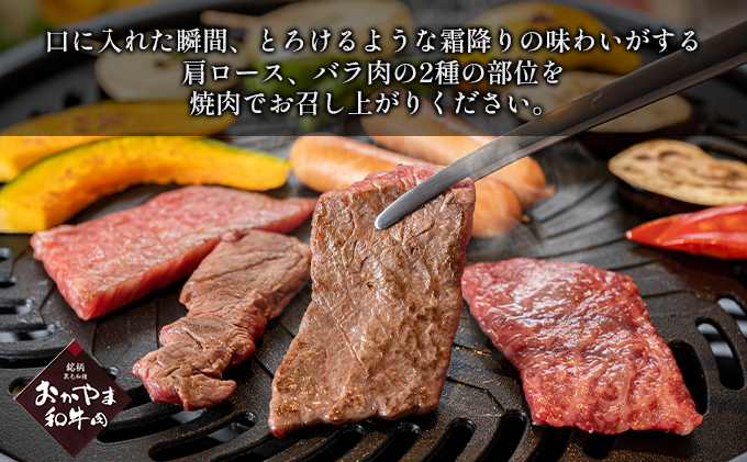 定期便 12ヶ月 おかやま 和牛肉 A4等級以上 食べ比べ 毎月 約450g×12回 牛 赤身 肉 牛肉 冷凍 お肉 評価 上質 黒毛和種 とろける 霜降り 美味しい 焼肉 しゃぶしゃぶ 
