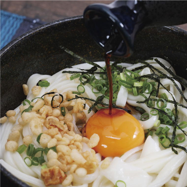 岡山生まれのたまごかけうどん 5個 麺類