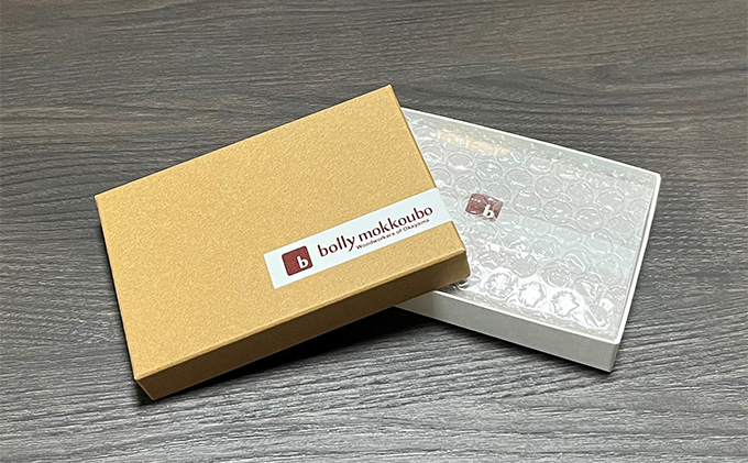 木 の 名刺入れ （カリン/パープルハート） bolly木工房 木材 ビジネスシーン 工芸品 雑貨 日用品 