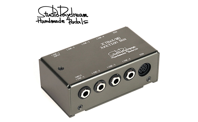JCTBx4 MD V6.0 StudioDaydream ジャンクションボックス モノ ステレオ MIDI エフェクター ギター 音響機器