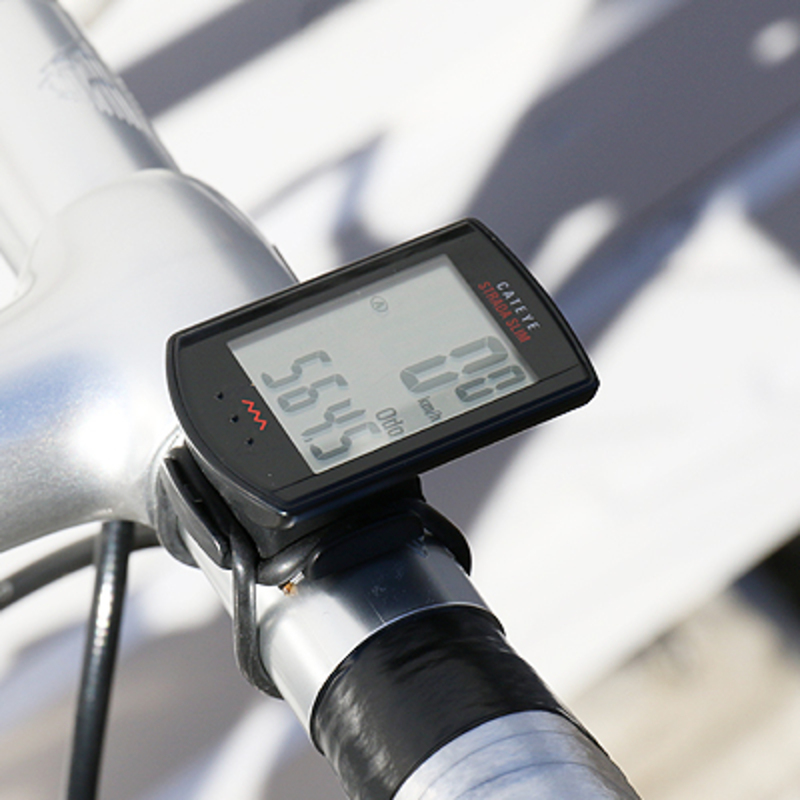 自転車用ワイヤレスサイクロコンピュータ STRADA SLIM [CC-RD310W] キャットアイ 自転車 防水 後付け 岡山 赤磐市