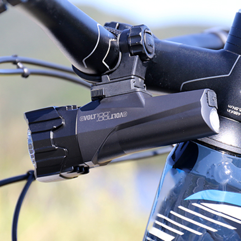 自転車用ライト GVOLT100 [HL-EL570GRC] キャットアイ 自転車 ライト 充電 充電式 USB 防水 後付け 岡山 赤磐市