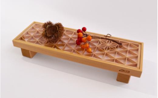 真庭組子 テーブルコーディネート 麻の葉 / 組子 天然木 和雑貨 和モダン 岡山県 真庭市 【sdkb011-01】