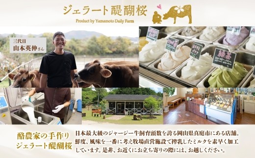 【ジェラート醍醐桜】【熨斗】恋するジャージーPremium3種 （ゴールデンミルク＆緑茶＆作州黒豆きなこ）計12個セット / 岡山 真庭 醍醐桜 極上スイーツ 濃厚 プレゼント 贈答 デザート ギフト ジャージー牛 ミルク ジェラート おやつ お茶 きなこ 黒豆 子供から大人まで 冷凍 人気 贅沢 【nhss039n-01】