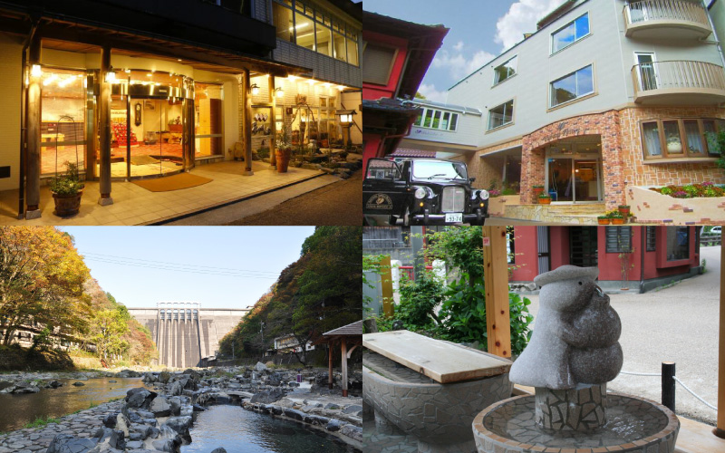 5つの旅館から選べる 湯原温泉郷ペア宿泊券【リーズナブルコース】 （1泊2食付きプラン 平日限定） 岡山県真庭市 旅行 チケット 観光 【ycrk002-01】