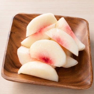 【先行予約】岡山の白桃・約2kg(5〜9玉)7月下旬頃から9月上旬頃順次発送予定【配送不可地域：離島】【1742410】