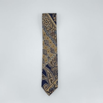 クラバットユキジ製　クラシック柄ネクタイ No.7【1141356】