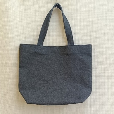 11オンス岡山デニムのトートバッグ/ブラック【1668744】