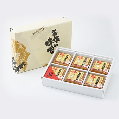 もち麦みそ400g　6個セット【1184601】