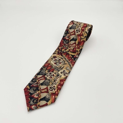 クラバットユキジ製　クラシック柄ネクタイ No.33【1142919】